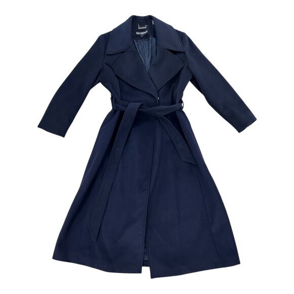 Karl Lagerfeld Wool Long Coat - Picture 1 of 9